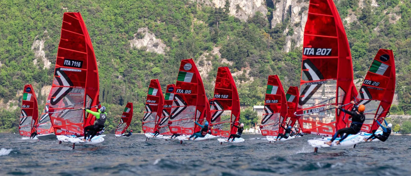 Coppa Italia iQFoil al via a Torbole