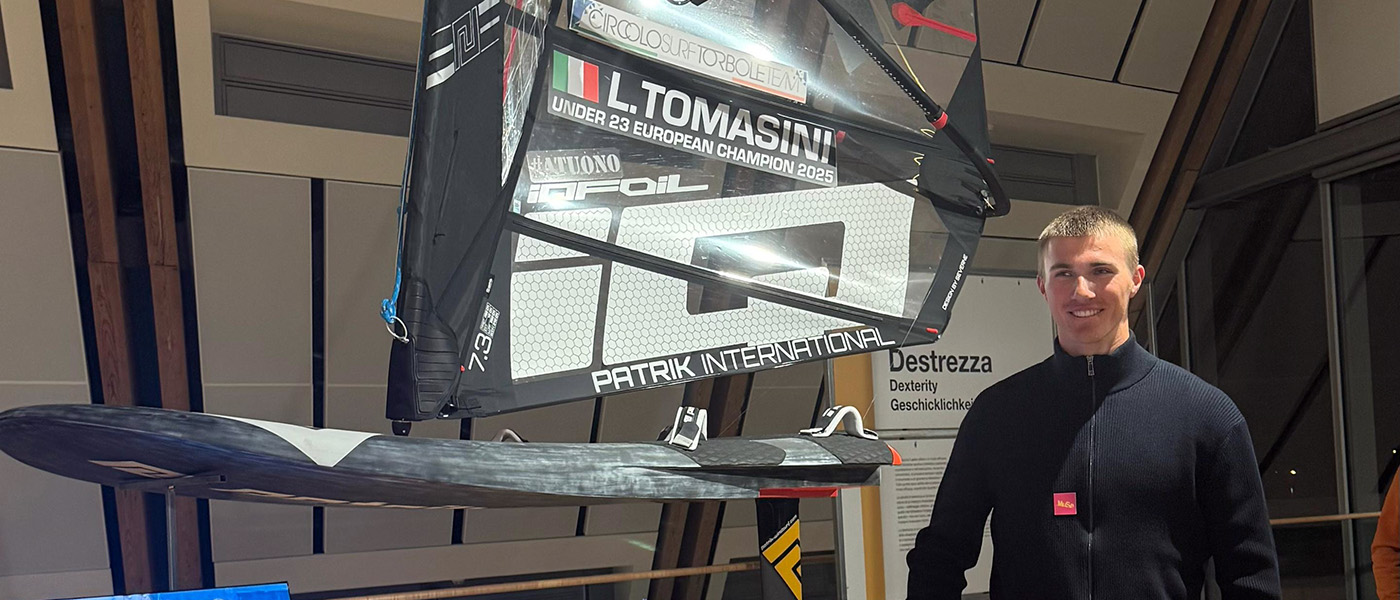 Windsurf olimpico iQFoil al MUSE di Trento Windsurf olimpico iQFoil al MUSE di Trento