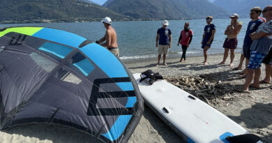 Formazione Istruttori WingFoil: Tre giorni di tecnica e didattica a Cremia, sul Lago di Como